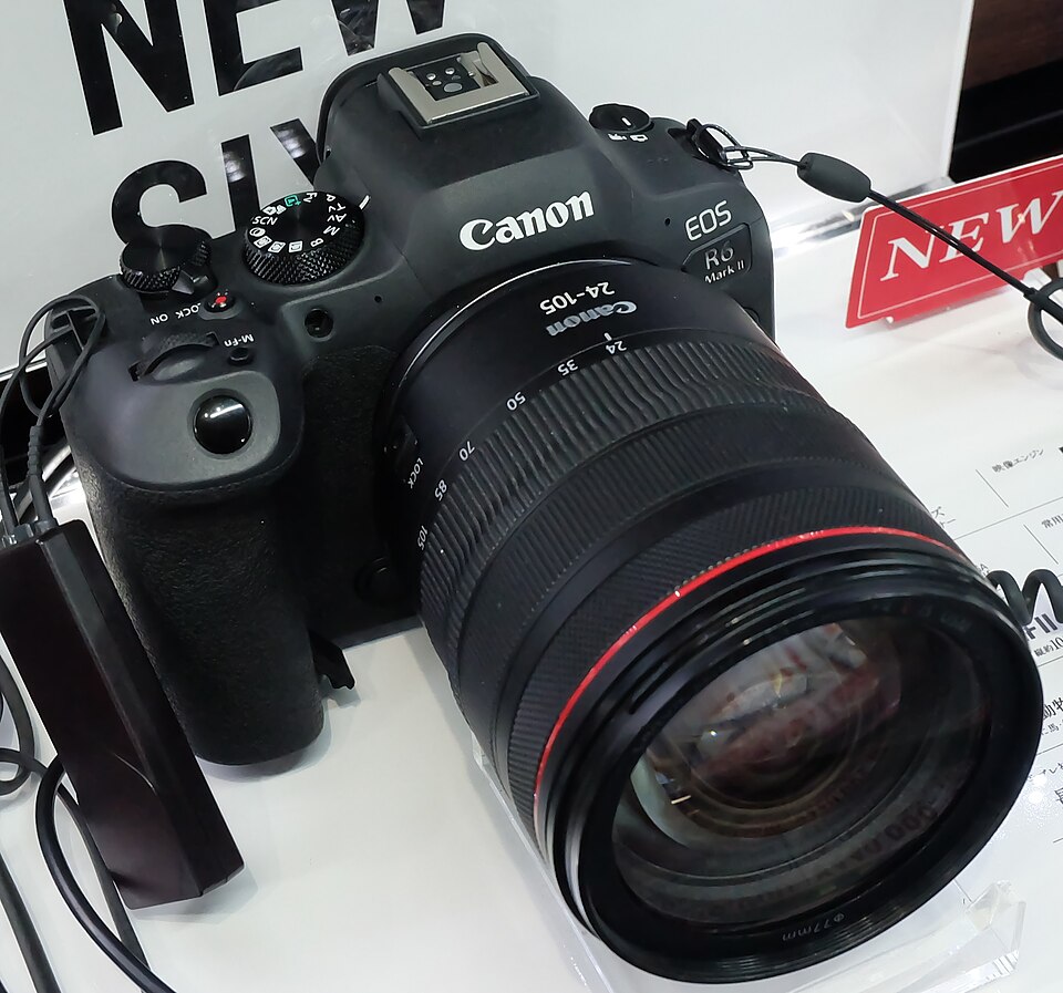 A Canon EOS R6 Mark II