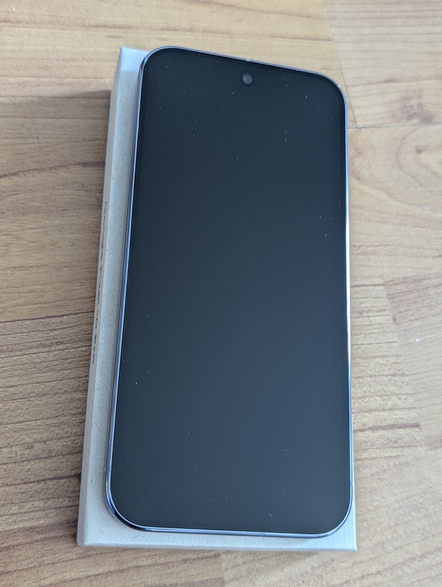 The front of a moonstone-coloured Google Pixel 10 Pro
